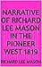Narrative of Richard Lee Mason in the Pioneer West 1819