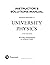 University Physics Student's Solutions Manual