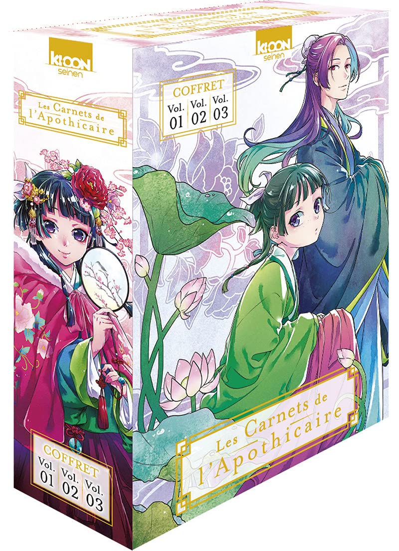 Coffret Les Carnets de l'apothicaire - volumes 1 à3 (Hardcover)