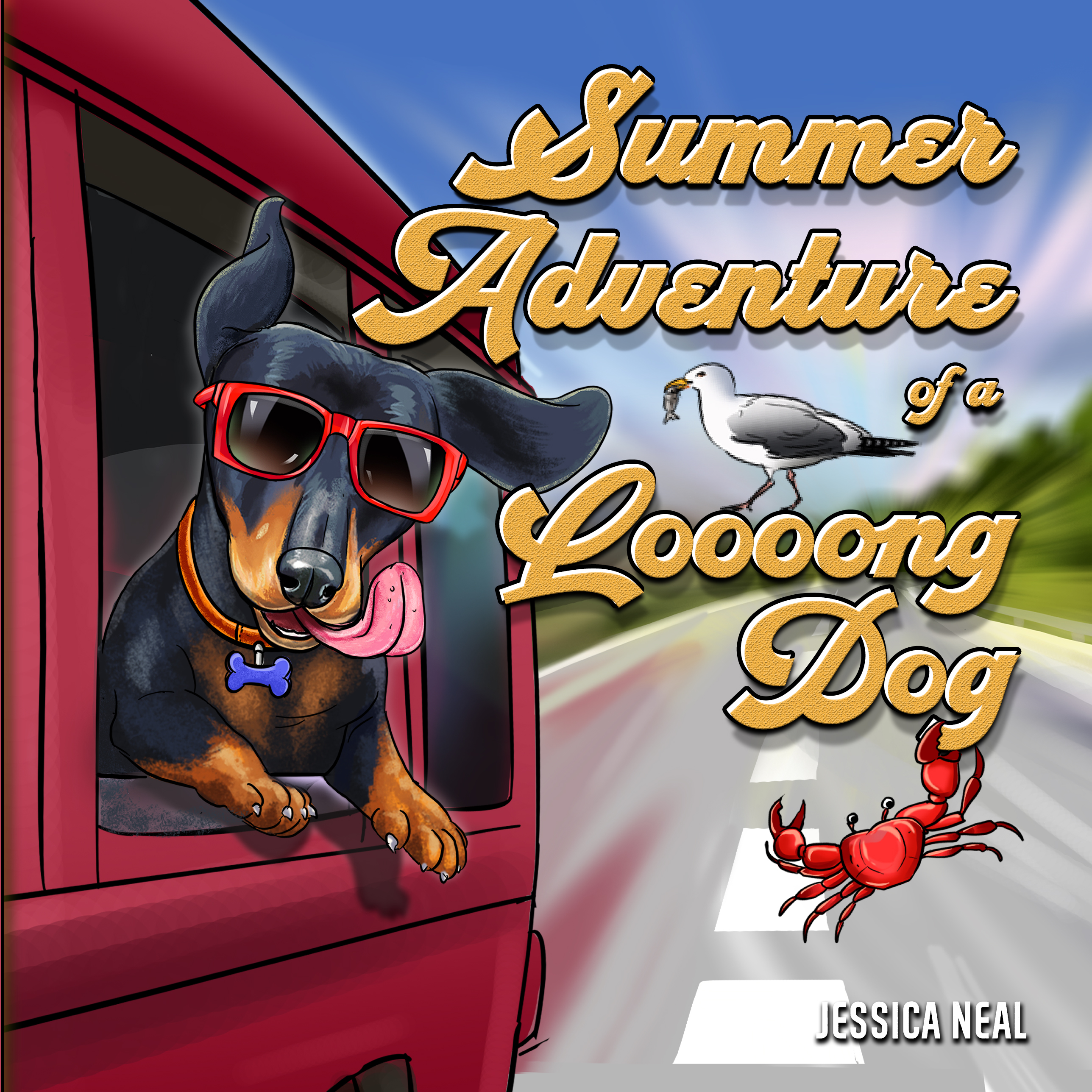 Summer Adventure of a Loooong Dog
