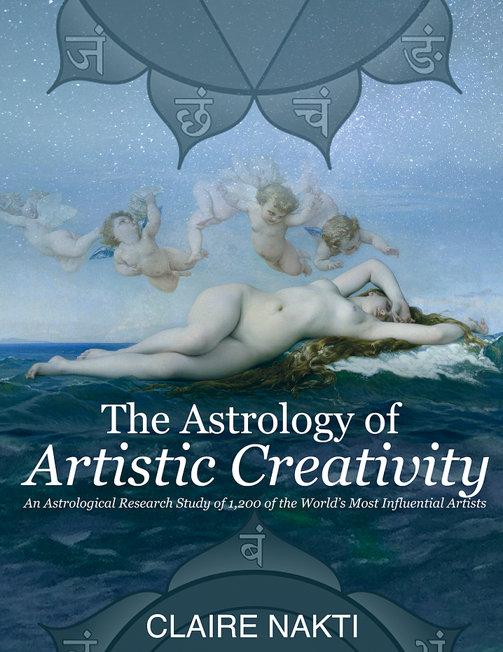 The Astrology of Artistic Creativity: An Astro Research Study of 1,200 Artists (ebook)