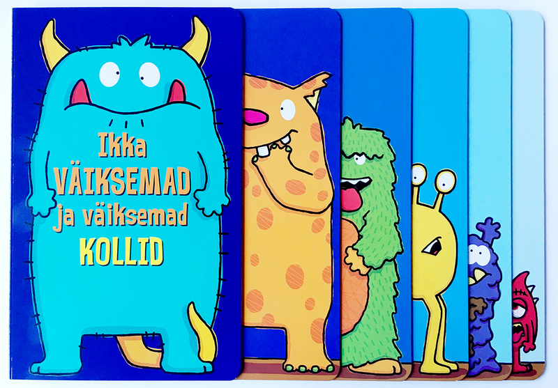 Ikka väiksemad ja väiksemad kollid (Board book)