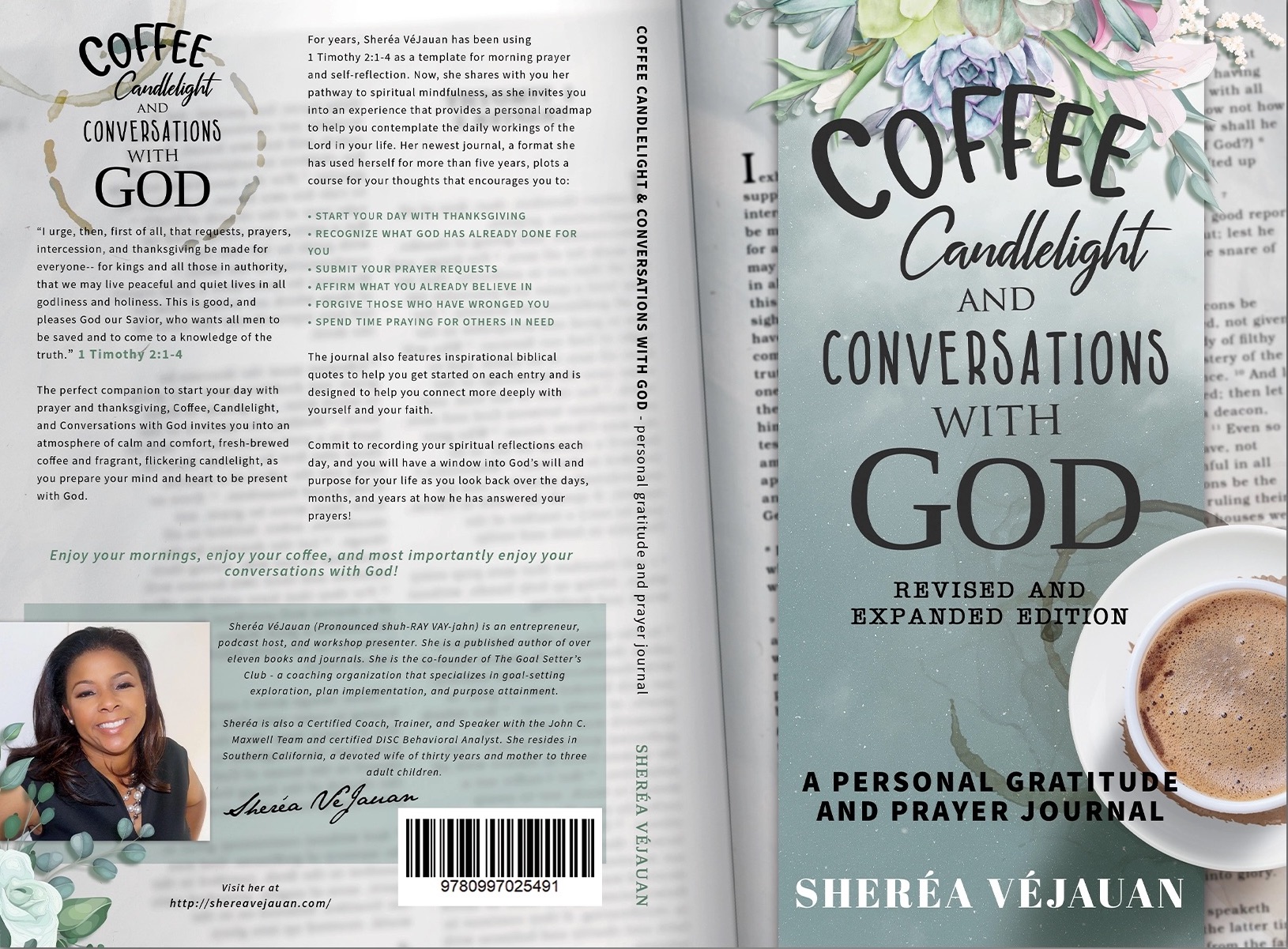 COFFEE CANDLELIGHT & CONVERSATIONS WITH GOD: A Personal Gratitude and Prayer Journal - Revised and Expanded Edition