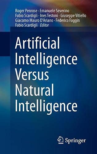 Artificial Intelligence Versus Natural Intelligence (Hardcover)