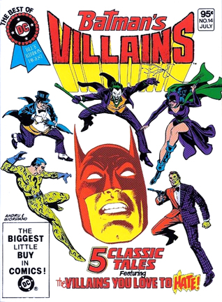 Best of DC  Best of DC Blue Ribbon Digest (1979-1986) #14: Batman's Villains