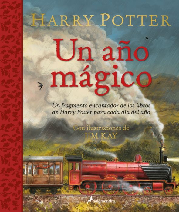 Portada de Harry Potter: Un año mágico, de J.K. Rowling