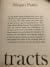 Tracts by Megan Pattie