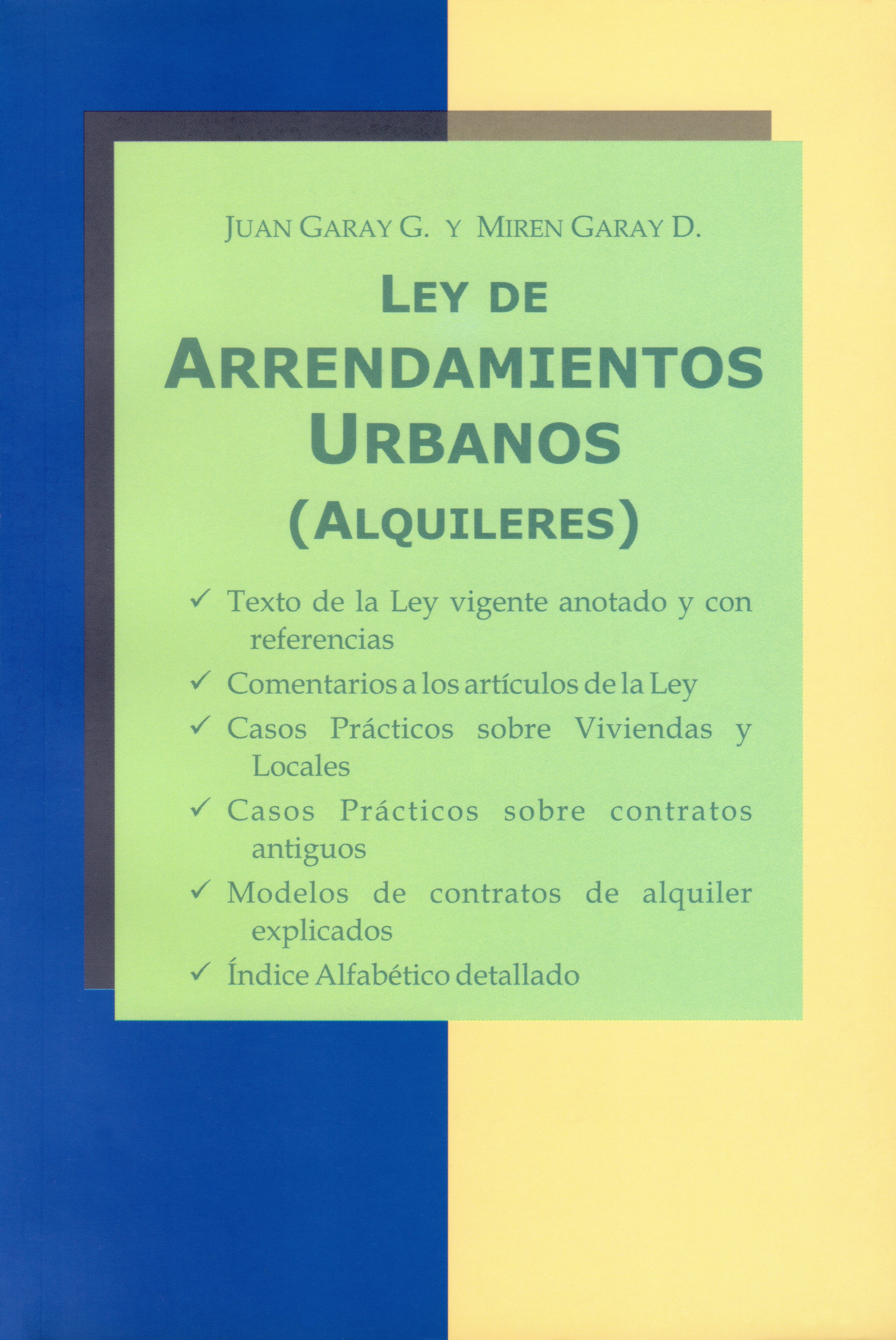Ley de Arrendamientos Urbanos [Alquileres] (Paperback)