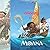 coloring book Moana: easy d...