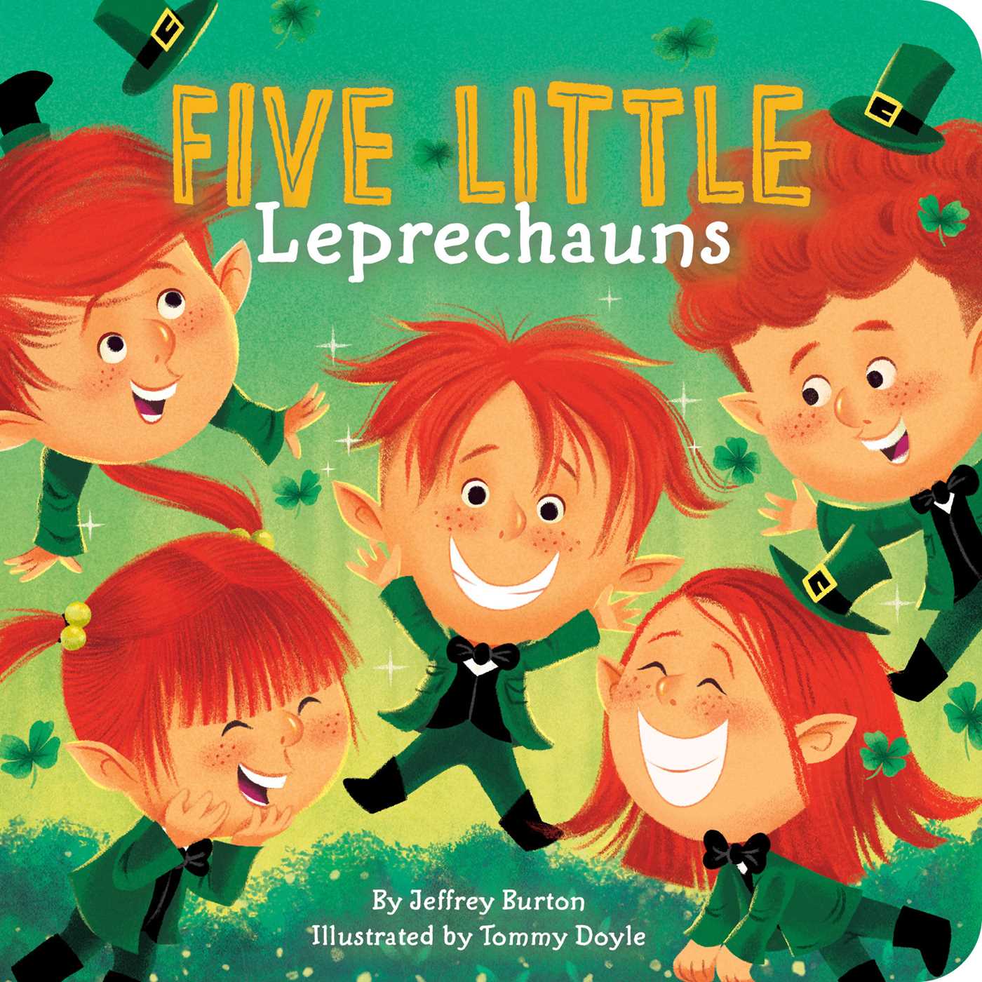 Five Little Leprechauns (Board Book)