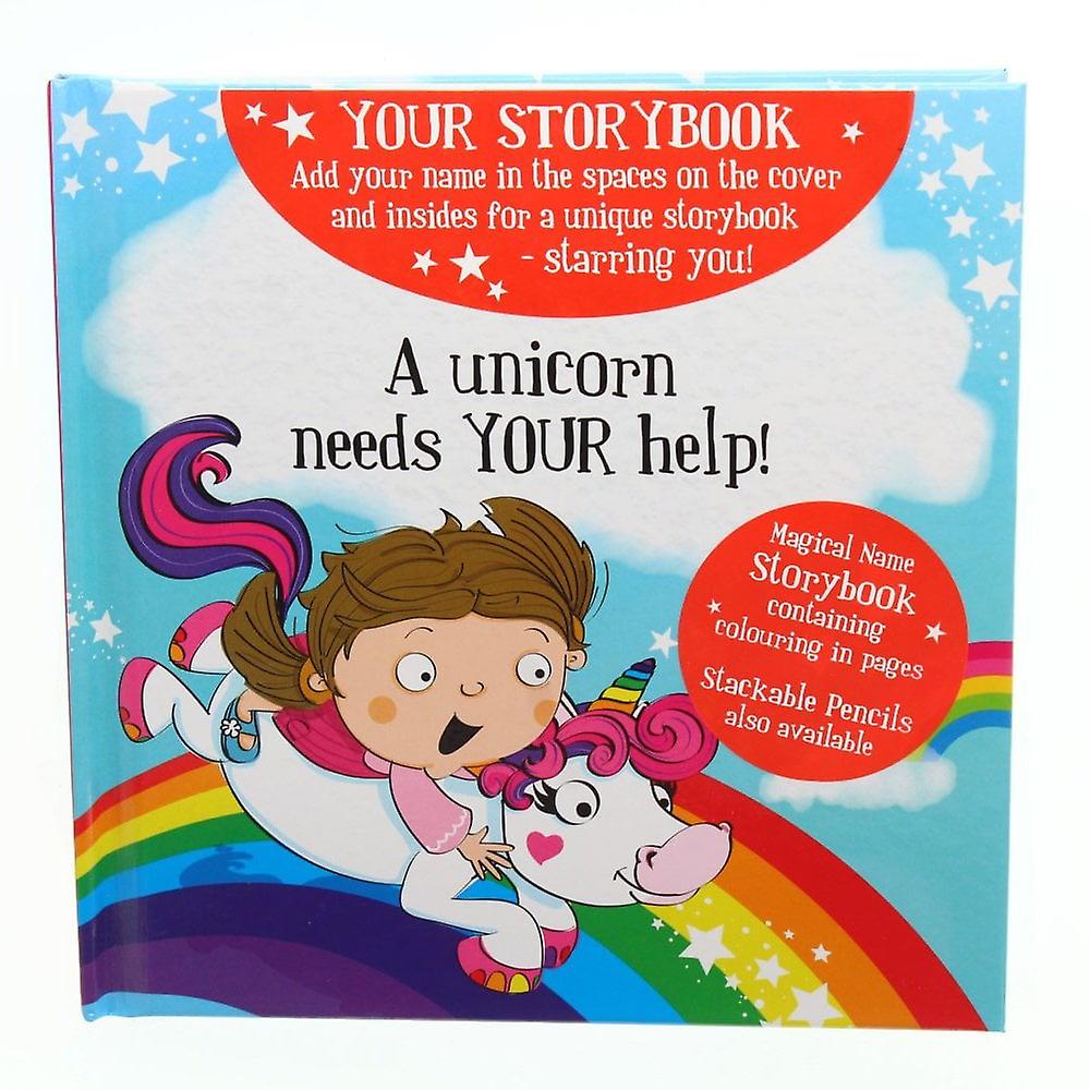 Your Name A Unicorn needs Your help (Magical Name Story Book) Girl