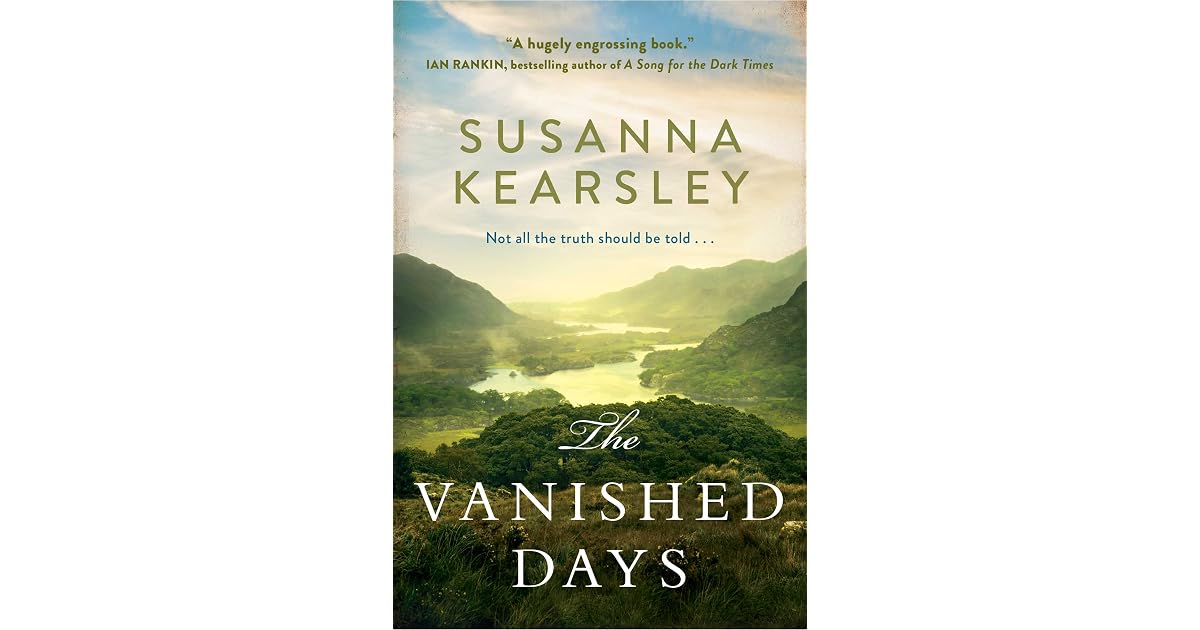 Book giveaway for The Vanished Days by Susanna Kearsley Mar