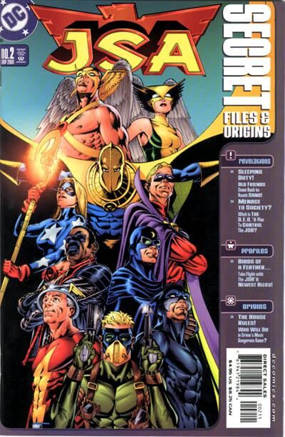 JSA Secret Files and Origins #2 (Unknown Binding)