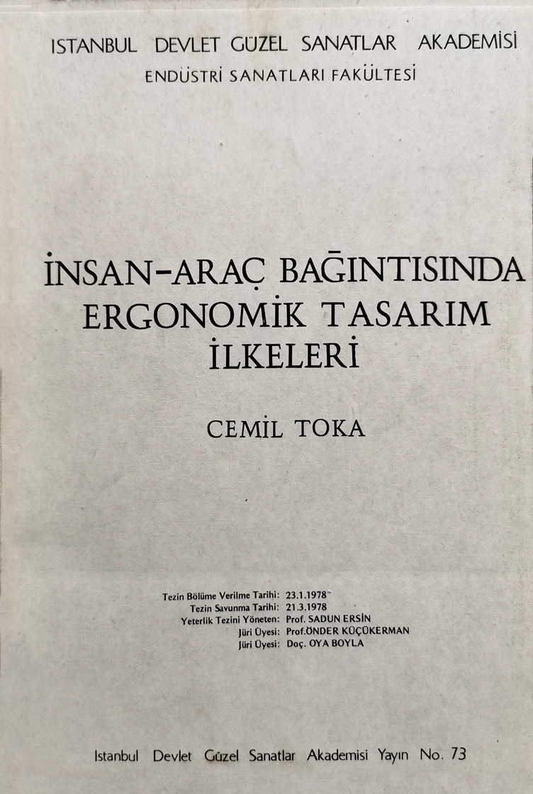 İnsan-Araç Bağıntısında Ergonomik Tasarım İlkeleri