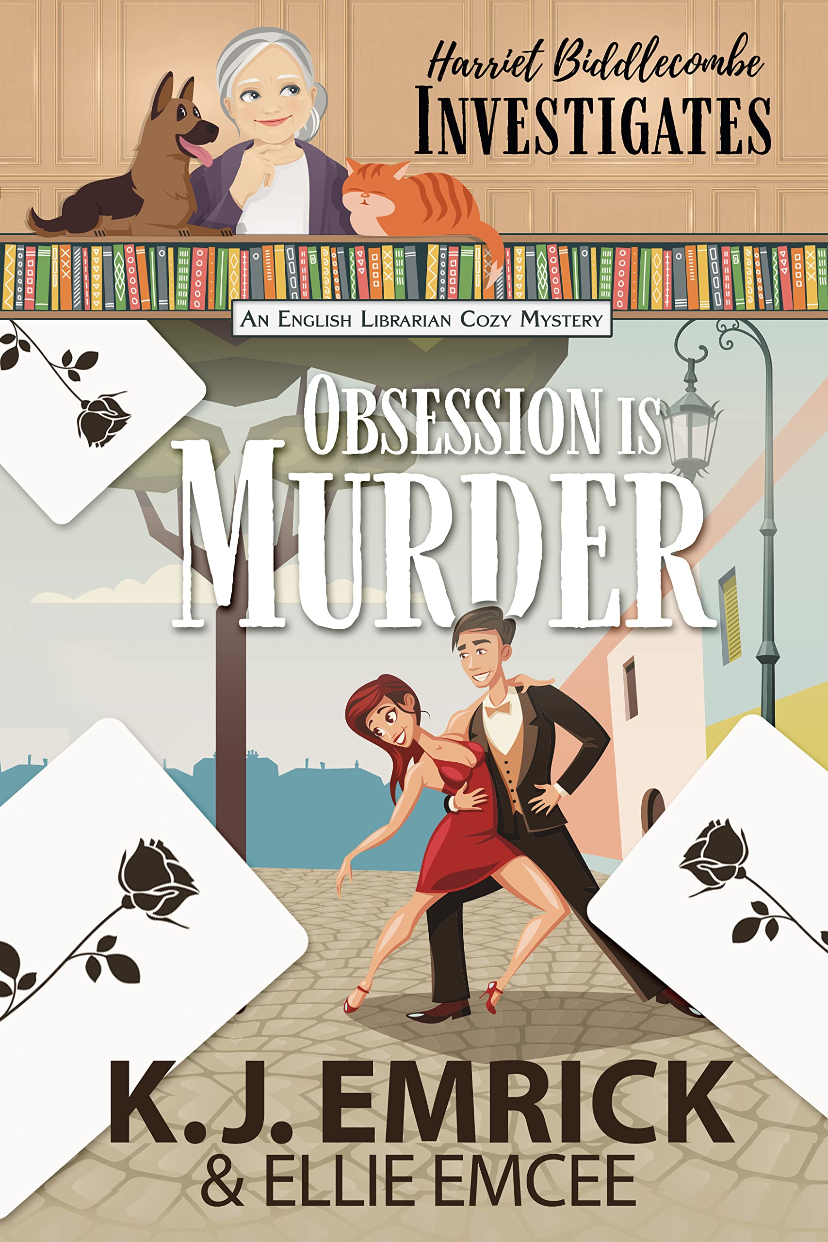Obsession is Murder (An English Librarian Cozy Mystery #1)