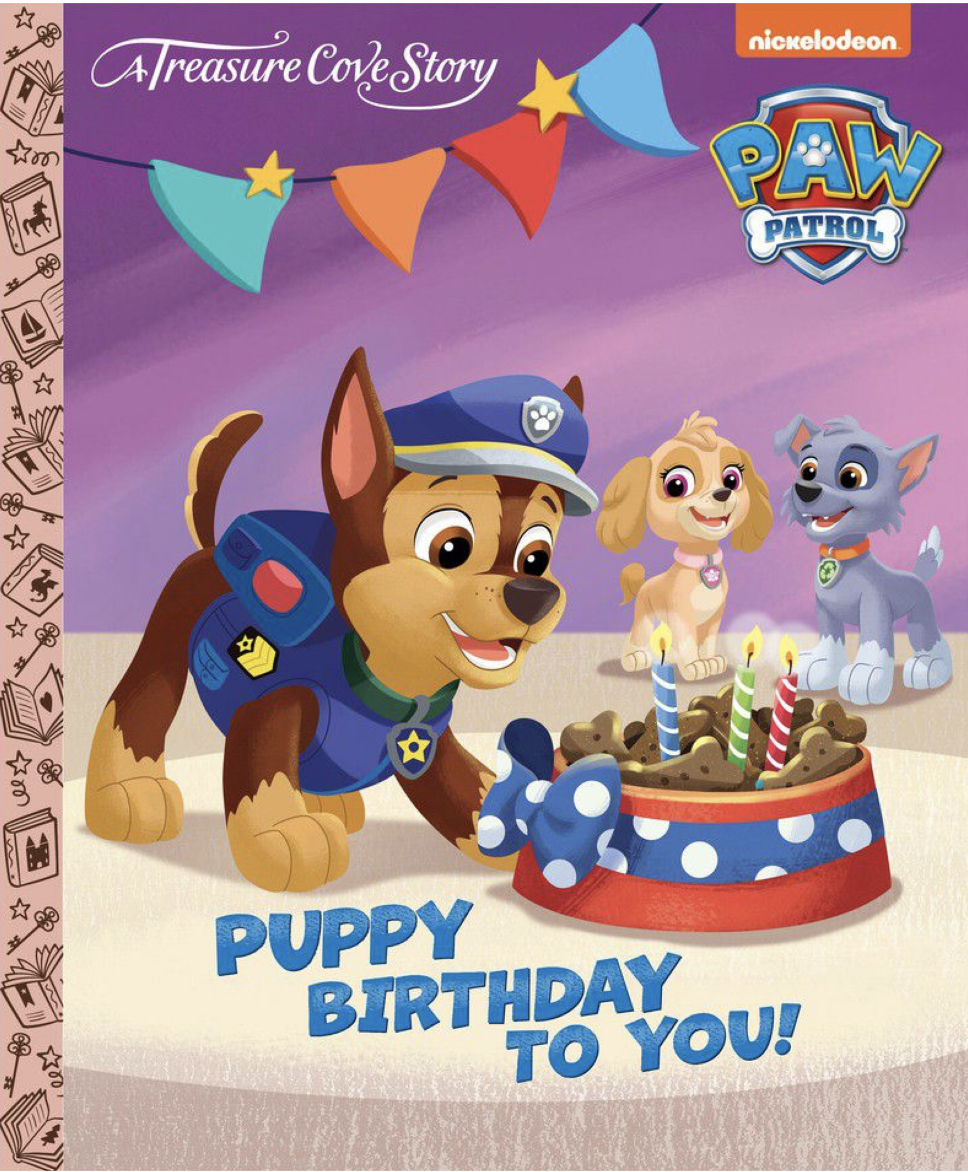 Paw Patrol Treasure Cove Stories: Puppy Birthday to You (Hardcover)