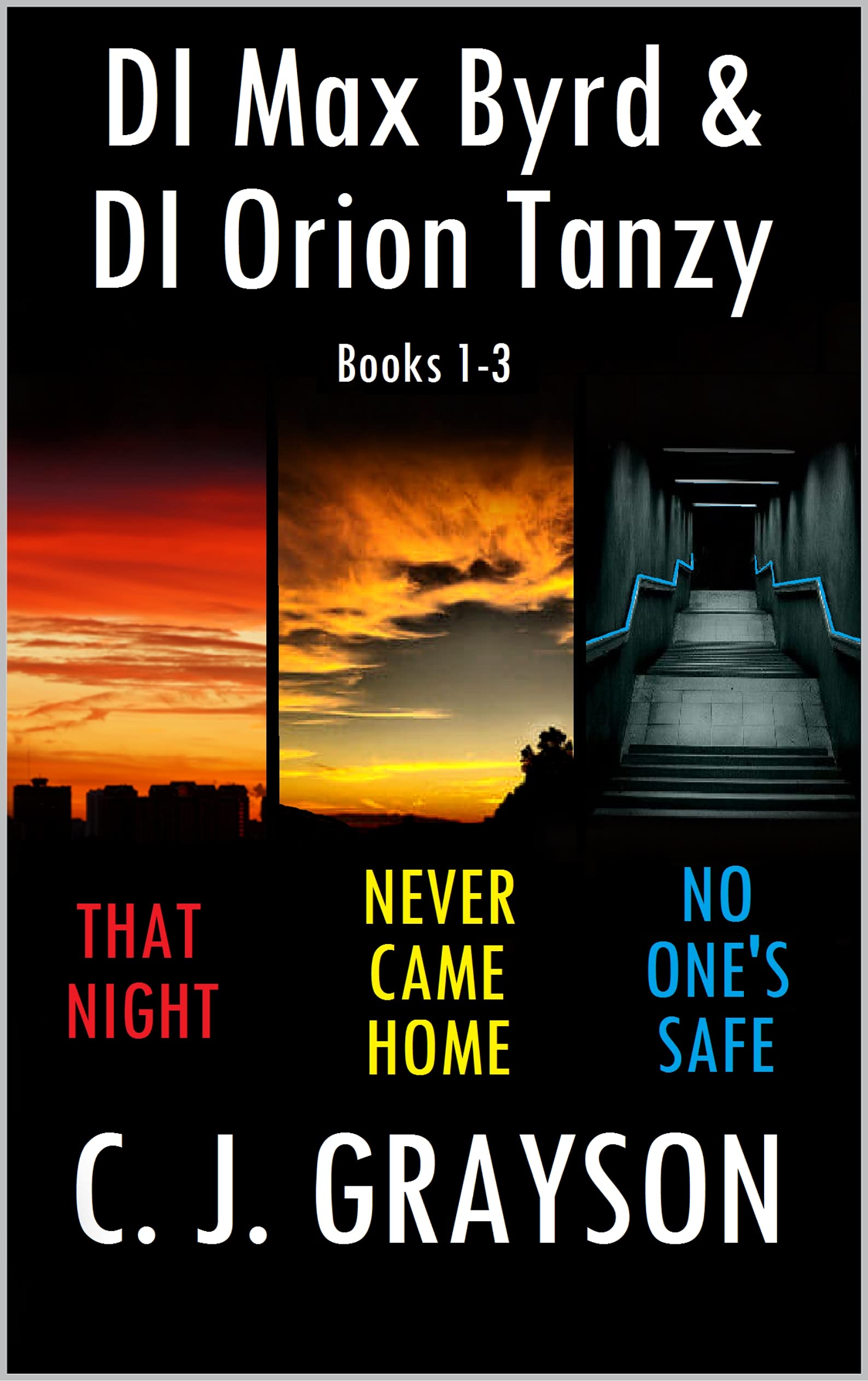 DI Max Byrd & DI Orion Tanzy Books 1-3: That Night - Never Came Home - No One's Safe (Kindle Edition)
