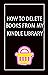 How to Remove Books From Kindle Library  by Smart Hacks