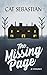 The Missing Page by Cat Sebastian