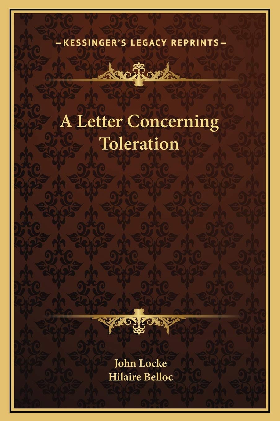 A Letter Concerning Toleration