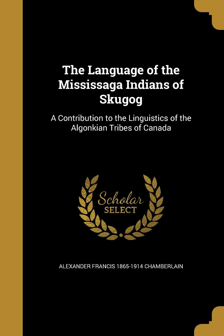 The Language of the Mississaga Indians of Skugog: A Contribution to the Linguistics of the Algonkian Tribes of Canada (Paperback)