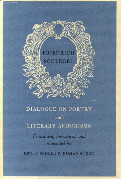 Dialogue on Poetry and Literary Aphorisms