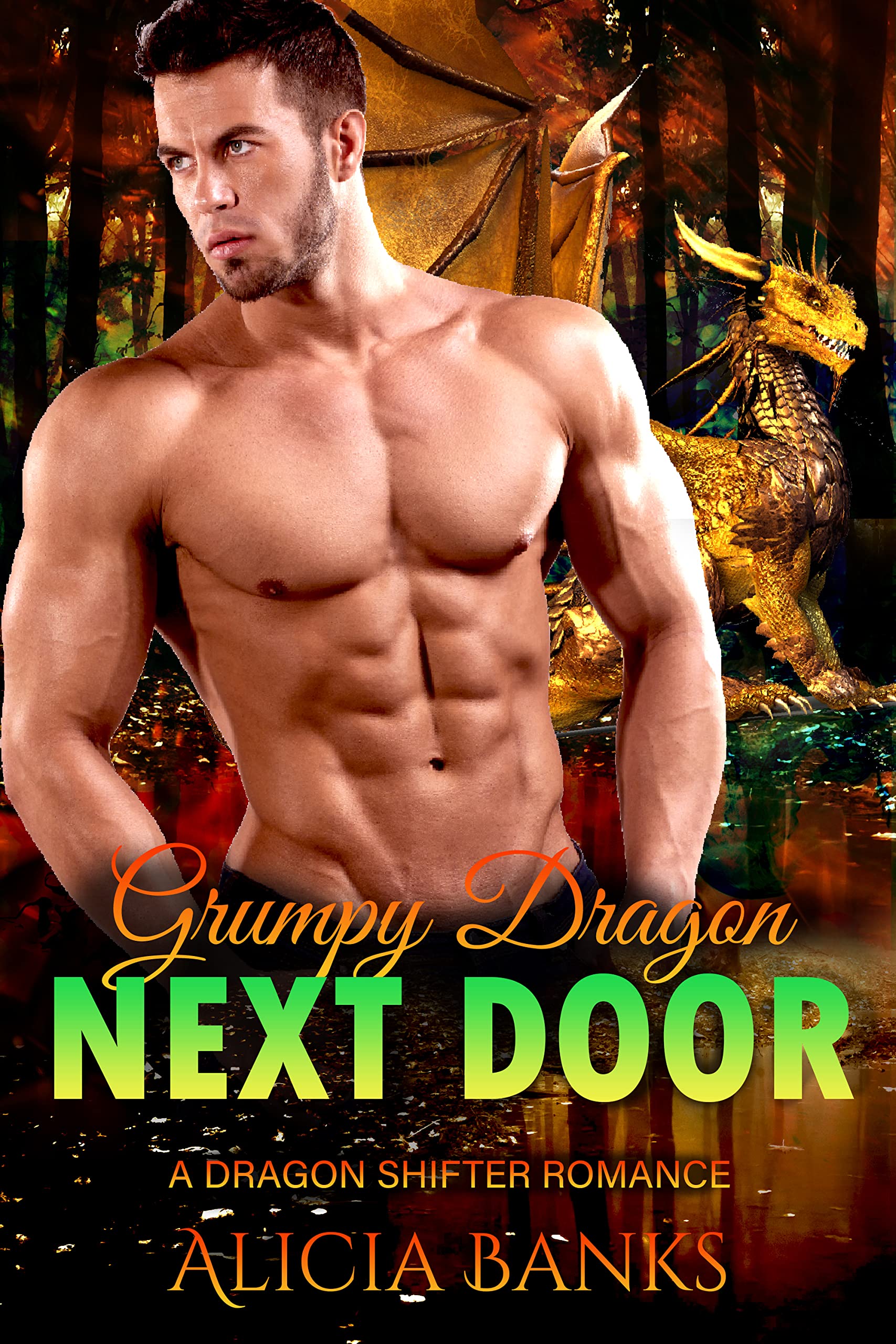 Grumpy Dragon Next Door (Grumpy and Broken Shifters, #1)