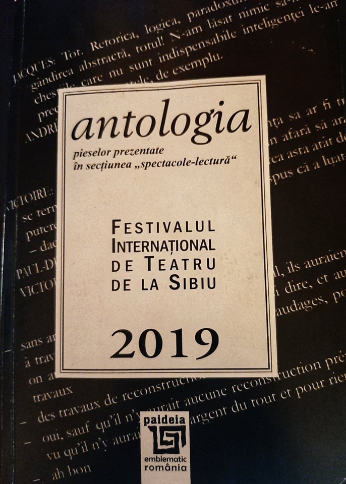 Antologia pieselor prezentate in sectiunea spectacole-lectura FITS 2019