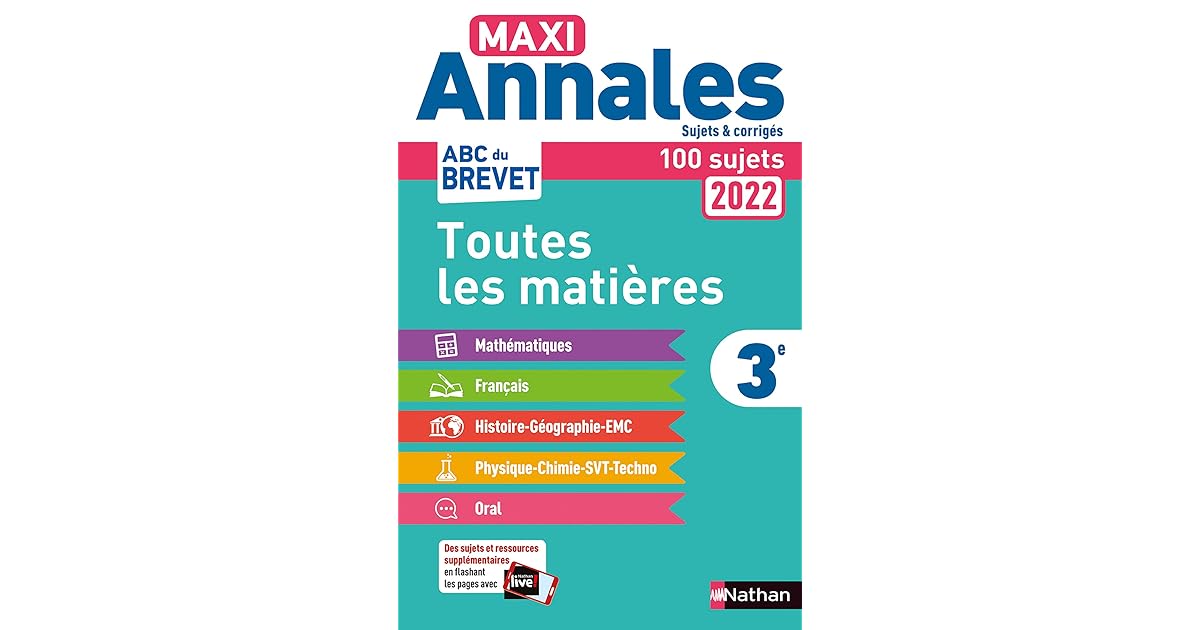 Quelles Sont Les Matières Scientifiques Au Brevet 2022