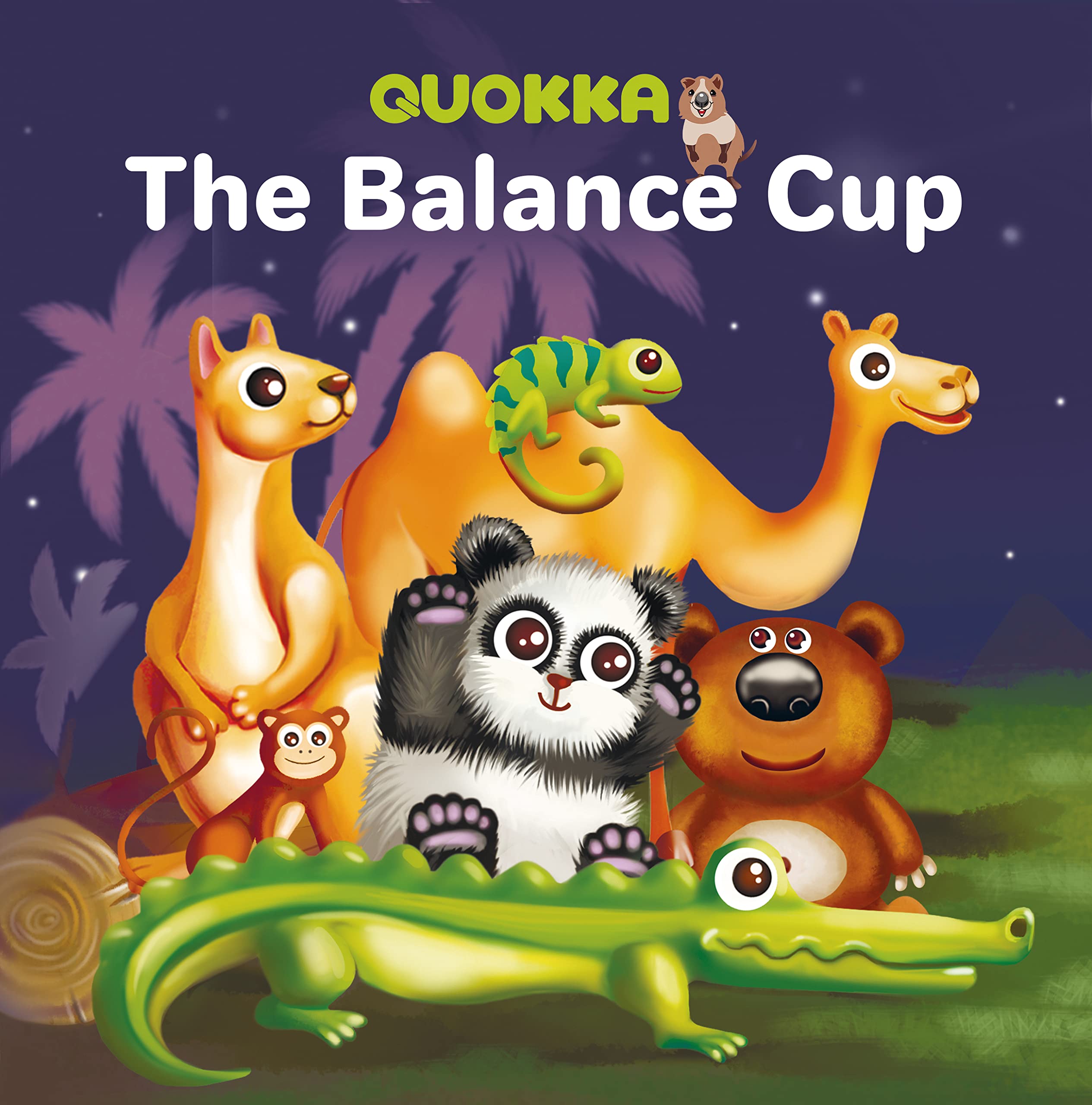 The Balance Cup: New rhyme book for 1-3 year olds about animals who leave in jungles. Their aim is to win a competition. What can help our friends to make dream come true? Friendship Stories Series (Kindle Edition)