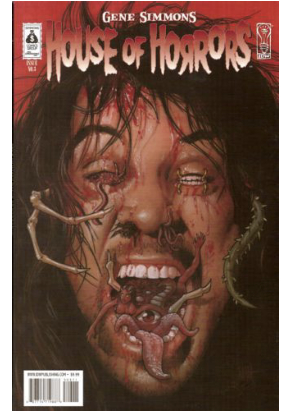 Kiss Gene Simmons House of Horrors # 3