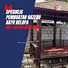LAGI VIRAL, Wa. 081-555-436-087, Jasa Pembuatan Gazebo Kayu Glugu Minimalis Jembrana