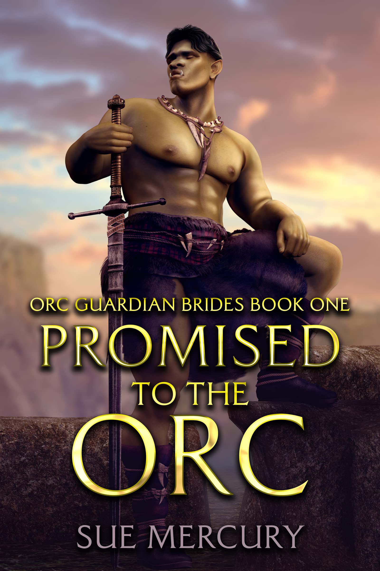 Promised to the Orc (Orc Guardian Brides, #1)
