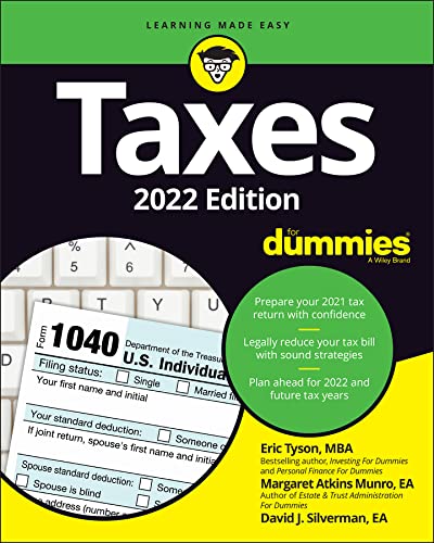 Taxes For Dummies: 2022 Edition (Kindle Edition)
