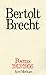Poems 1913-1956 by Bertolt; Manheim Brecht Poems 1913-1956 by Bertolt; Manheim Brecht