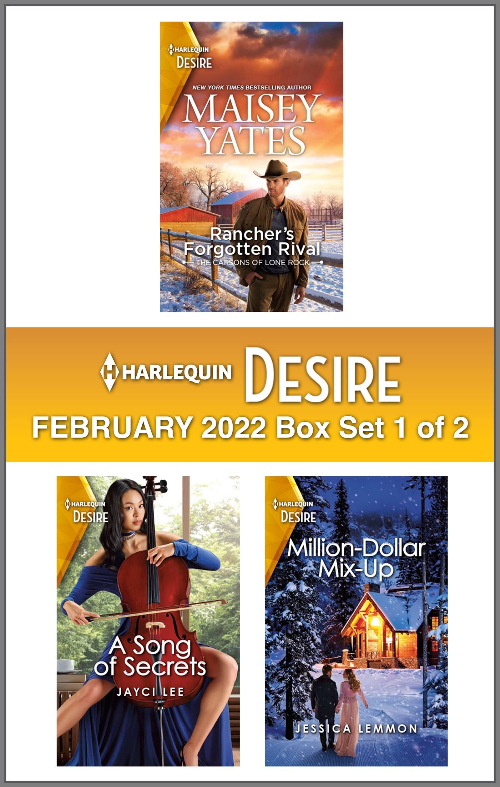 Harlequin Desire February 2022 - Box Set 1 of 2