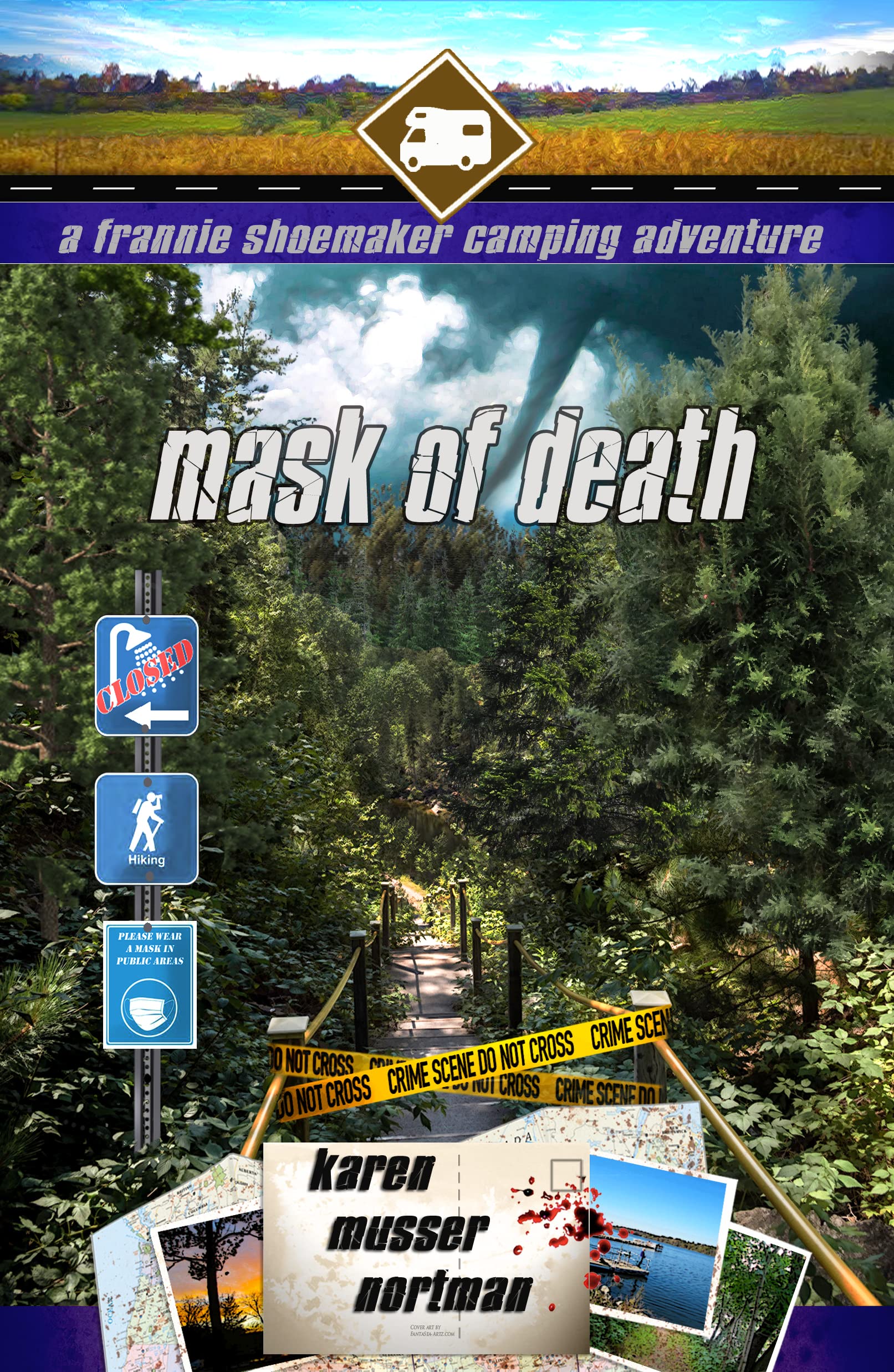 Mask of Death (The Frannie Shoemaker Campground Mysteries, #10)
