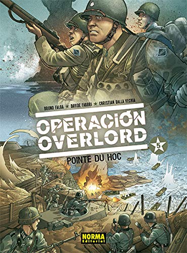 Portada de Operación overlord 5: Pointe du hoc, de Bruno Falba