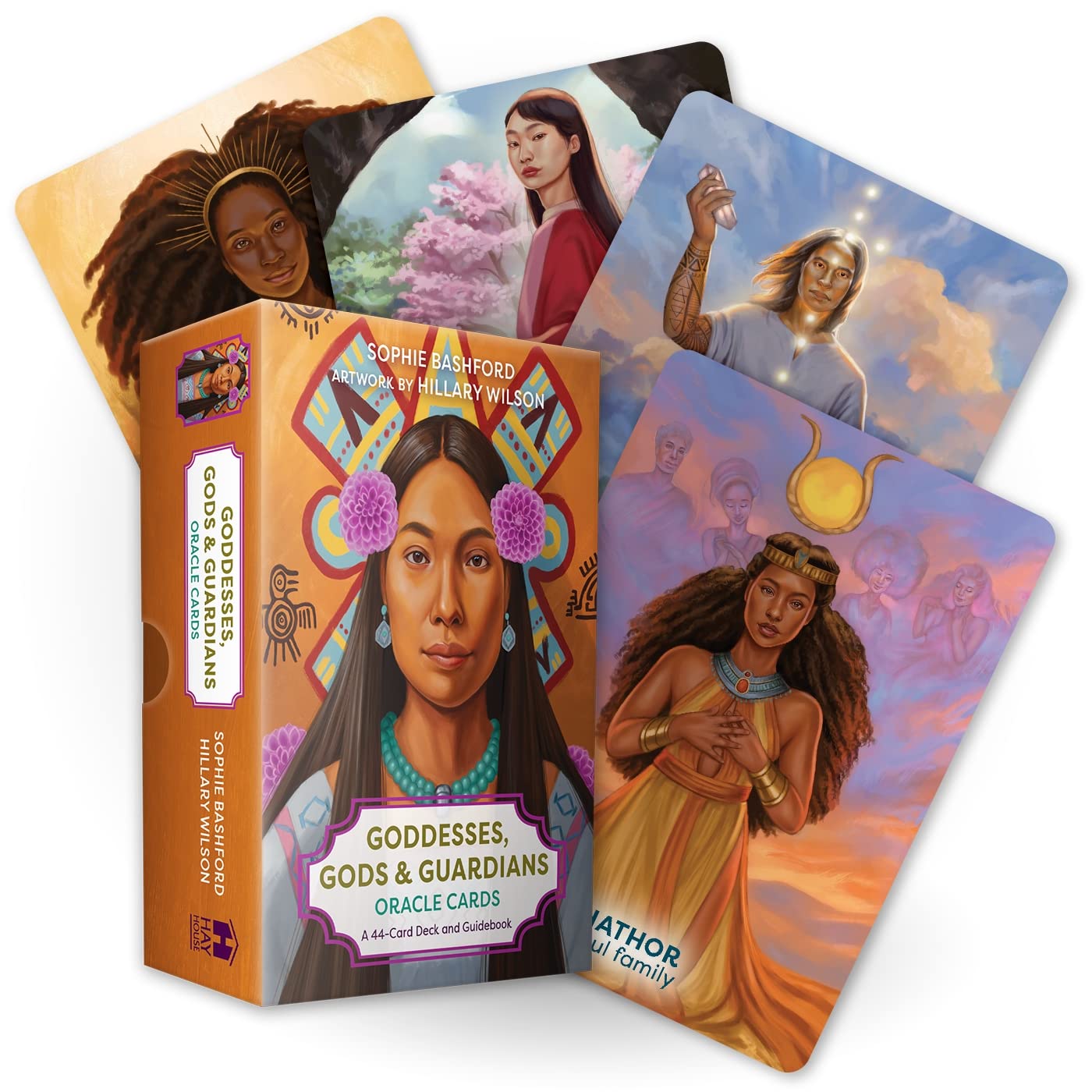 Goddesses, Gods and Guardians Oracle Cards: A 44-Card Deck and Guidebook (Cards)