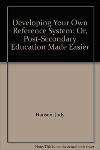 Developing your own reference system