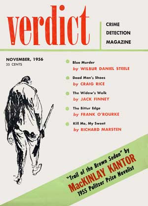 Verdict Crime Detection Magazine November 1956