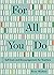 For All You Do by Peter Mishler