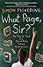 What Page, Sir? by Simon Pickering