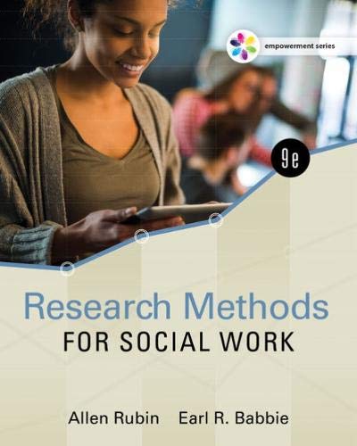Empowerment Series: Research Methods for Social Work (Paperback)