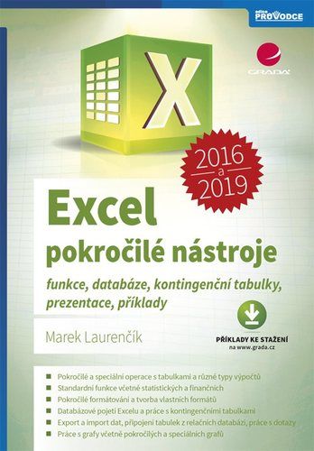 Excel 2016 a 2019 - Pokročilé nástroje