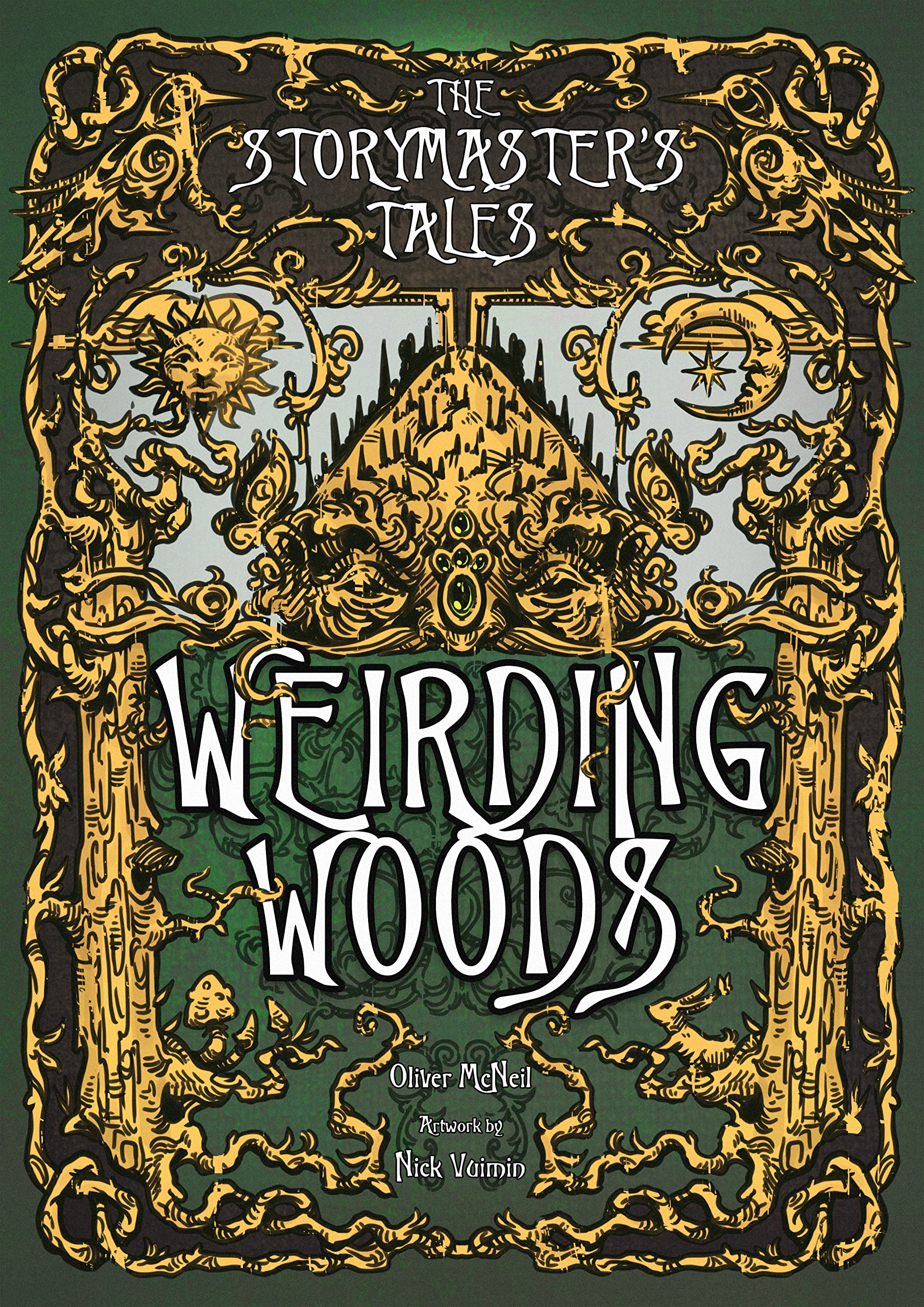 The Storymaster's Tales "Weirding Woods" Folklore Fantasy: Become a Hero in a Grimm Family tabletop RPG Boardgame Book. Kids and Adults Solo-5 Players (Kindle Edition)
