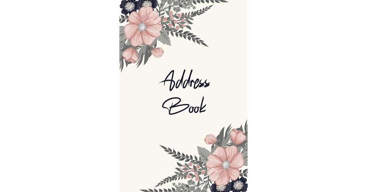 Address Book : Alphabetical Order Address Notebook With A-Z - View #11