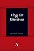 Elegy for Literature by Jeffrey T. Nealon