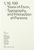 1, 10, 100 Years: Form, Typography, and Interaction at Parsons
