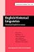 English Historical Linguistics by Bettelou Los